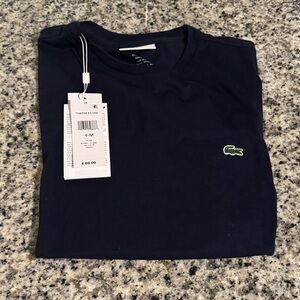 Lacoste Men's Dark Blue Short Sleeve Tee
